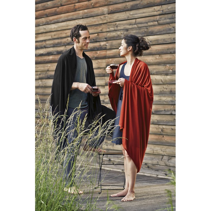 Cocoon Travel Blanket Merino Wool/Silk - Cocoon: Black