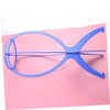 Healeved 1pc Blue Folding Wig Stand Holder Stable Display Hanger