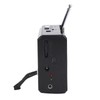 Solar Charging Radio Portable Radio with Emergency LED Flashlight Support