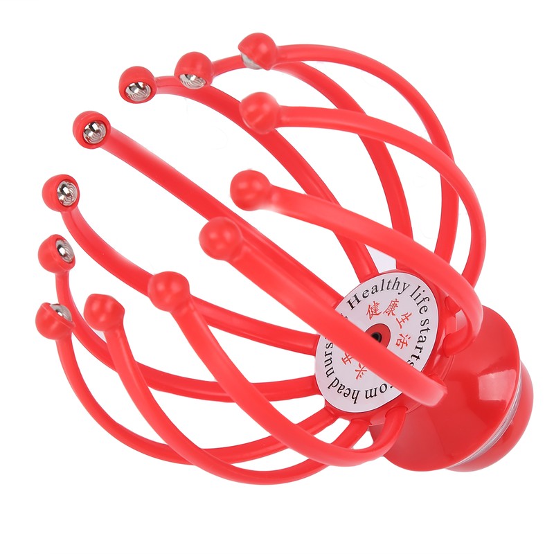 12 Claw Electric Scalp Massager Rechargeable Vibrating Head Massager Tool