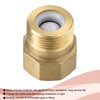 sourcing map Brass Check Valve G3/4 Male Thread 30 x