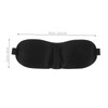 Vaguelly Travel Sleep Eye Mask 2pcs Soft Sponge 3d Eye