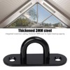 5 PCS Stainless Steel Eye Plate Ceiling Hook Pad Eye