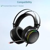 Glary Virtual 7.1 Ear Pads, HAIZEEN Ear Pads Compatible with