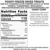 Freeze Dried Candy Corn - Size: Small (2.25oz)