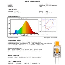 DA DANG JIA LED G4 Bulb 1W, 100lumen, AC/DC12V, Warm White 2700K, Dimmable, 10-20Watts Halogen Bulb Replacement JC G4 Bi Pin Bulb 4-Pack… (Warm White 2700K)