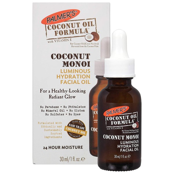 Palmer’s Coconut Oil Formula Coconut Monoi Luminous Hydration Facial Oil | 1 Ounce