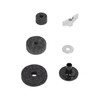 23Pcs Cymbal Felts Sets Stent Tube Clutch Wing Nuts Washer