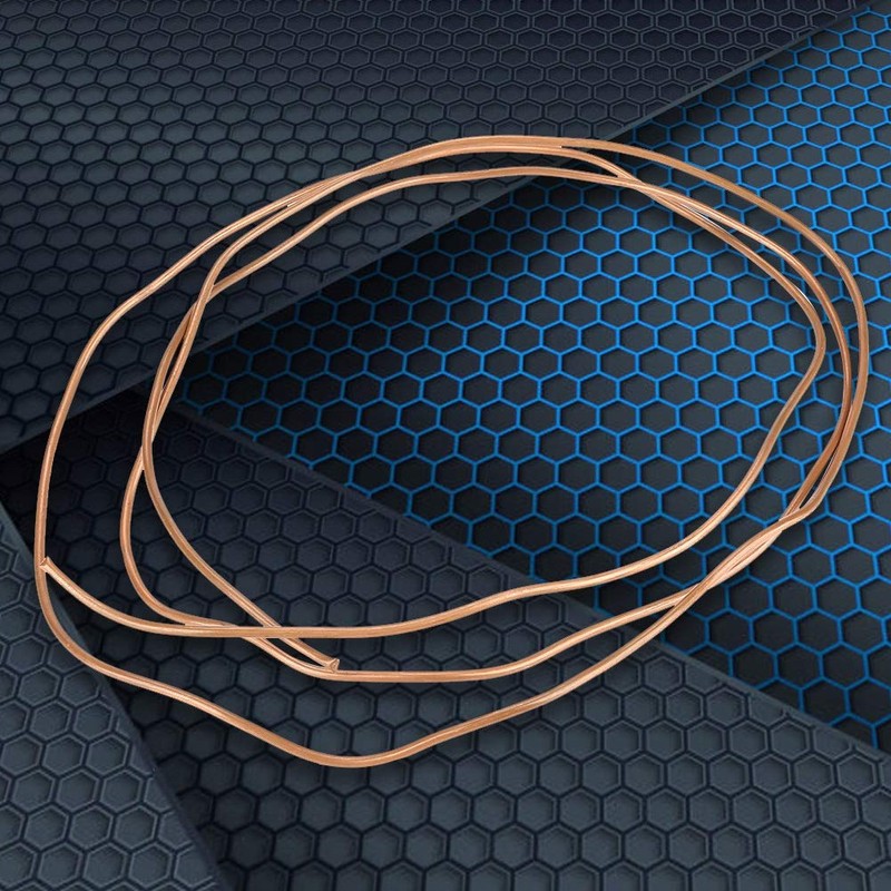 DEWIN Copper Pipe, 2 Metres Soft Copper Pipe Soft Copper