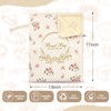Stnopw 2-Pack Reusable Beeswax Bread Bags, 17"x12" Large Square Cotton