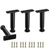 Quixotical Pack of 4 Support Legs for Bed Frame, Adjustable