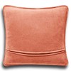 Joop! 758965 Cushion Cover Plain Double-Sided Bordeaux Orange Cotton Polyacrylic