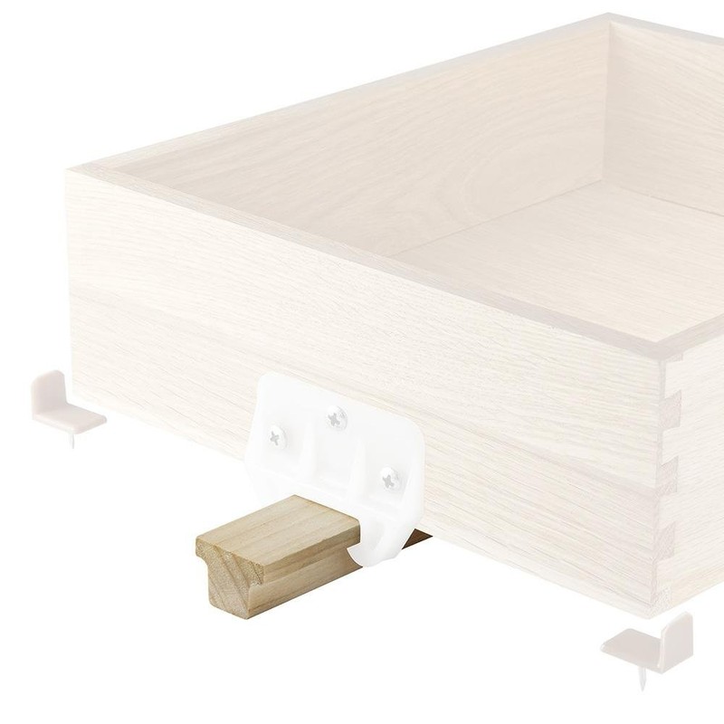 Rockler Hardwood Center Mount Drawer Slides - Wooden Drawer Track