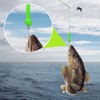 4 Pices Fishing Lures Fishing Spoons Treble Hooks Spinning Lures