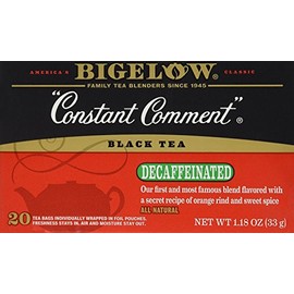 Bigelow Tea Constant Comment Decaf 20 Bags (Pack of 3)
