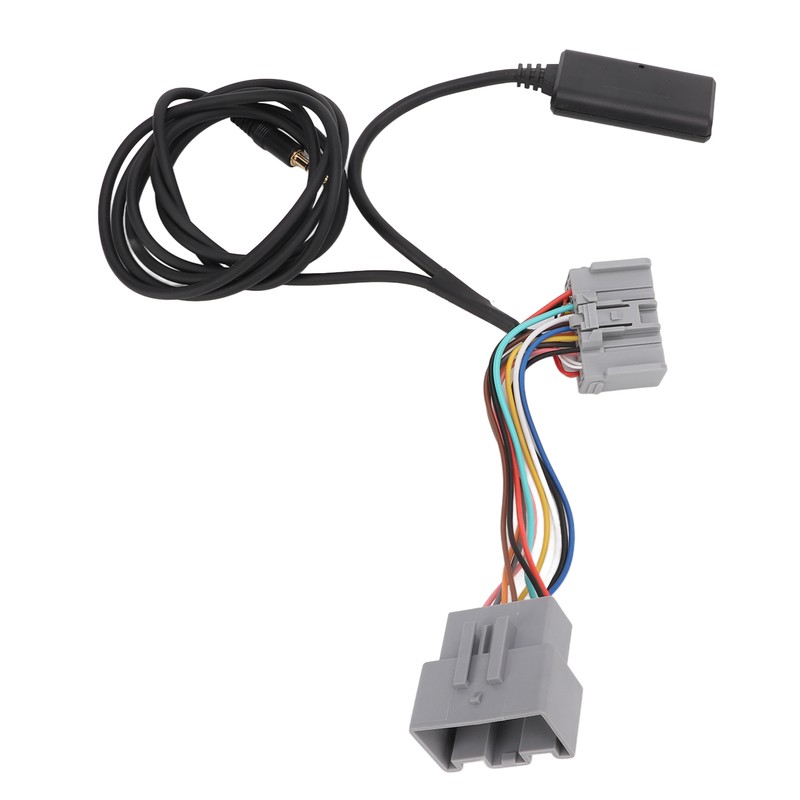 Car Bluetooth AUX Module Wireless Black Radio Adaptor Replacement for