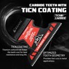 EZARC Obsidian Carbide Oscillating Saw Blades, Multi Tool Blades Quick