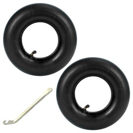 Gkikirty 2pcs 4.10/3.50-4 Inch Inner Tube Tire for Hand Truck, Dolly and Clover 4.10-4 Replacement Tubes