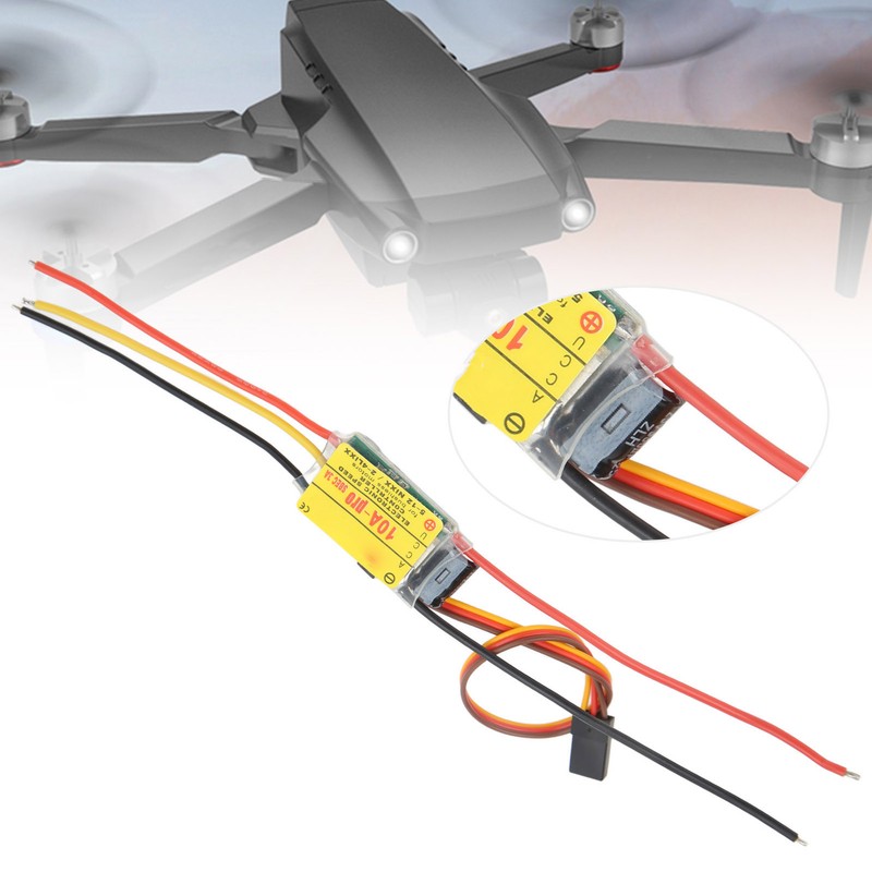 10A RC Brushless ESC Speed Control Low Power Consumption for