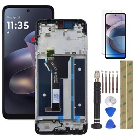 HQB-STAR LCD Screen for Motorola Moto G 5G 2026 XT2613-1 Screen Replacement Kit with Frame LCD Screen Display Touch Digitizer Assembly with Frame 6.7"+Tools