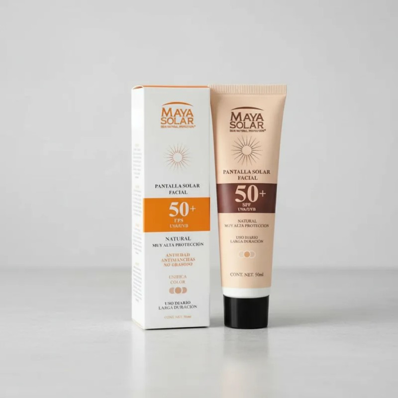 Protector Solar Facial Mineral Maya Antiedad