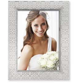 Zep Trudy Photo Frame, Silver, 7 x 5-Inch