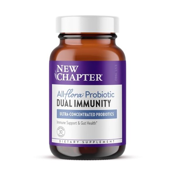 New Chapter New Chapter All-Flora? Probiotic Dual Immunity, Clinical-Strength Ingredients