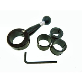 BuyBits Extended 9cm Quality Metal Bike Motorcycle Handlebar Mount fits TomTom Rider, Rider 2, Urban Rider, Rider PRO, Rider V5, 40 & 400