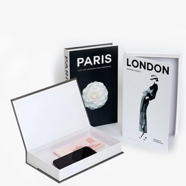 LIKEUDO Decorative Book Storage Box Decoration False Books Box Book Shape Box Pack of 3