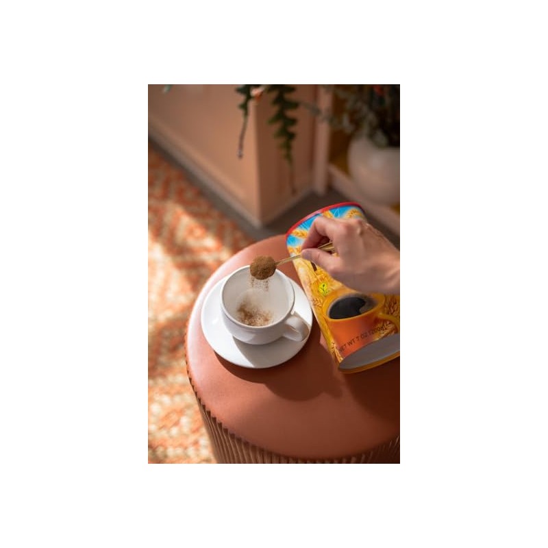 Pero Instant Natural Beverage – 7oz Canister (Caffeine-Free & Healthy)