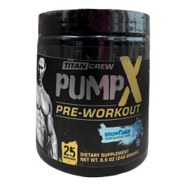 Bpi Sports Pre Entreno Pump X Titan Mike O'hearn 25 Srv Sabor Snowflake