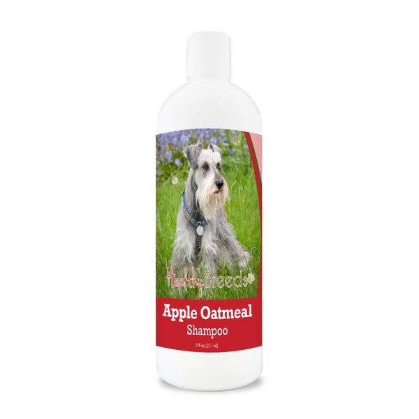 Healthy Breeds Miniature Schnauzer Apple Oatmeal Dog Shampoo - All