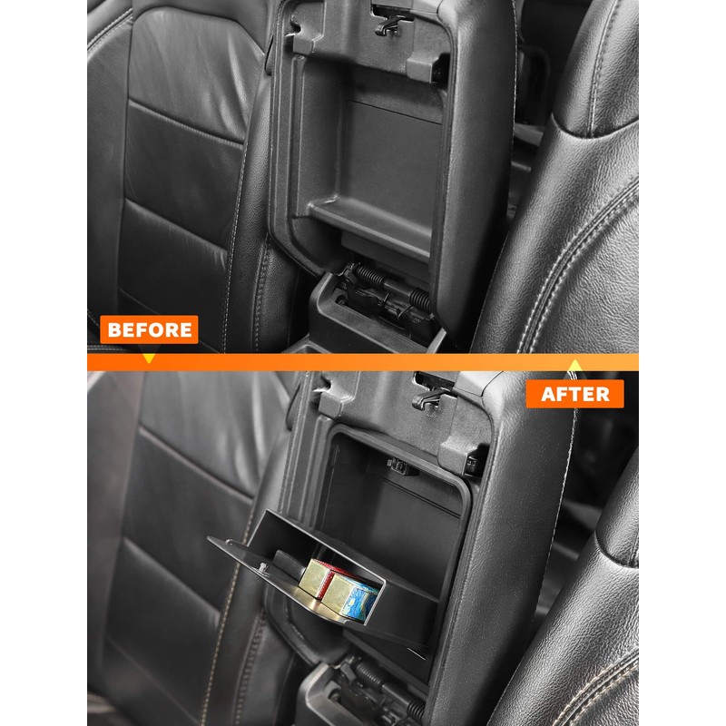 Savadicar One-Touch Hidden Storage Organizer Compatible with 2018-Present Jeep Wrangler
