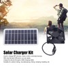 2.5W Solar Panel Fan Solar Pet Exhaust Air Flowing Fan