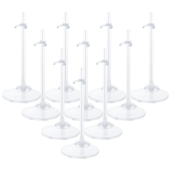 HMIEPRS 10PCS Doll Holder, Doll Stand Display Holder, Ideal Doll