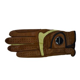 '"Arabella Hauke Schmidt Riding Gloves in Tan, Size 7