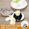 Sharelove Egg Slicer Multifunctional Stainless Steel Egg Slicer for Boiled