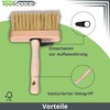 ToolSpace 2 x Surface Brush 140 mm, Ceiling Brush, Wallpaper
