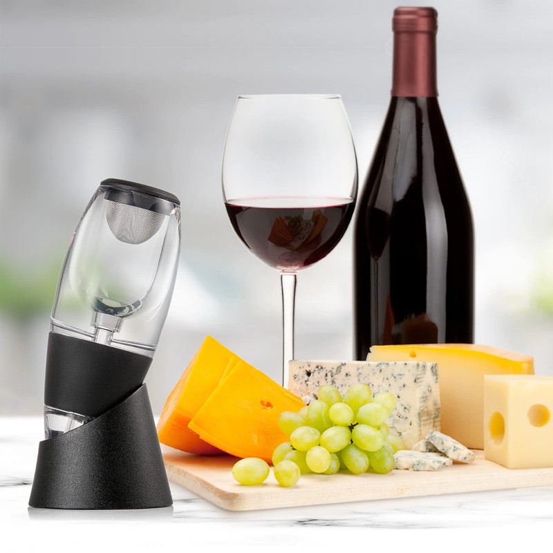 Silk Route Home Premium Wine Aerator – Fast Aeration Wine