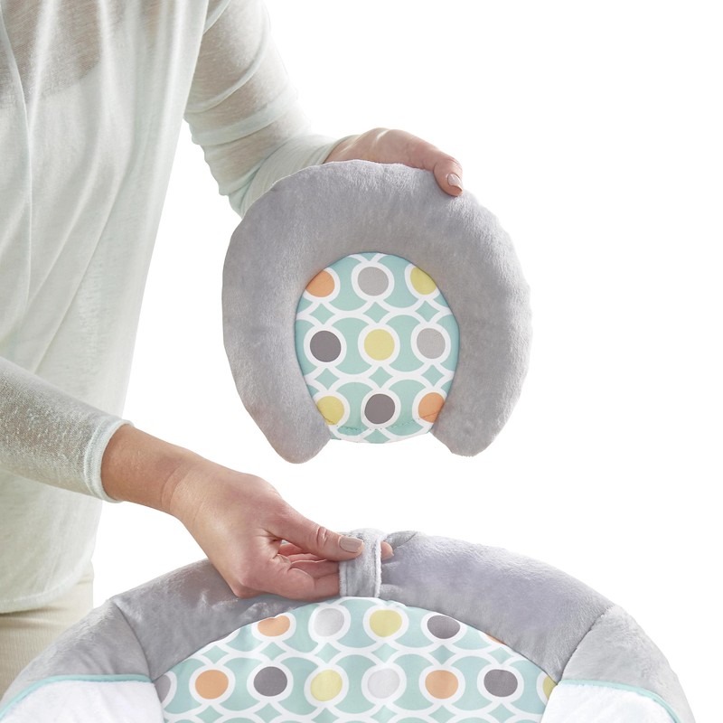 Ingenuity Soothing Baby Bouncer Infant Seat with Vibrations, -Toy Bar