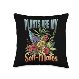 Ethnobotany Plants Soil-Mates Plant Genetics Ethnobotanist Throw Pillow