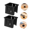 Abaodam 8pcs Hollow Square Tube Insert Sleeves for Fitness Equipment