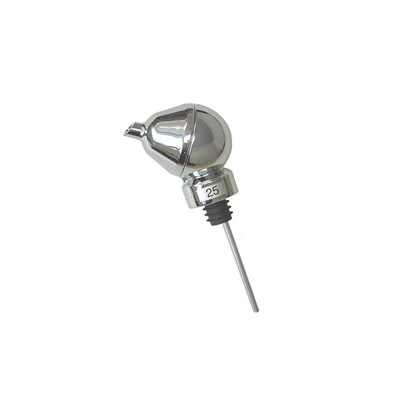 Ball Pourer Chrome 25ml Spirit Pourer, Shot Pourer, Bar Pourer