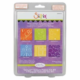 Ellison Sizzix Texturz Texture Plates-Kit #11