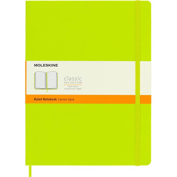 Moleskine Classic Pocket Notebook, Lemon Green x-large