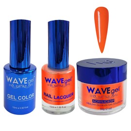 WAVEGEL Soak-Off Gel, Nail Lacquer & Acrylic/Dip Powder Matching Set - Royal Collection - #042 Exclusives Only