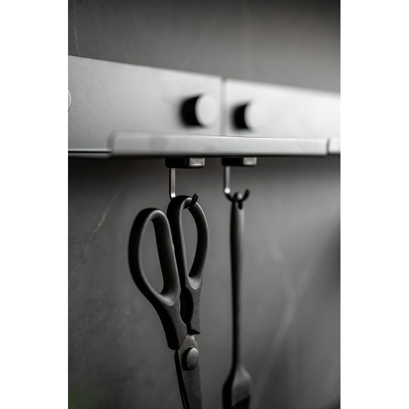 WENKO Jet Magnetic Hooks Set of 6 Practical Hooks in