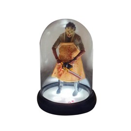 Night Light with Horror Film Resin Statue Inside Table Lamp Desktop Ornaments Home Decorations