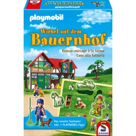 Schmidt Spiele 40593 Playmobil Farmyard Swirls Multi-Coloured