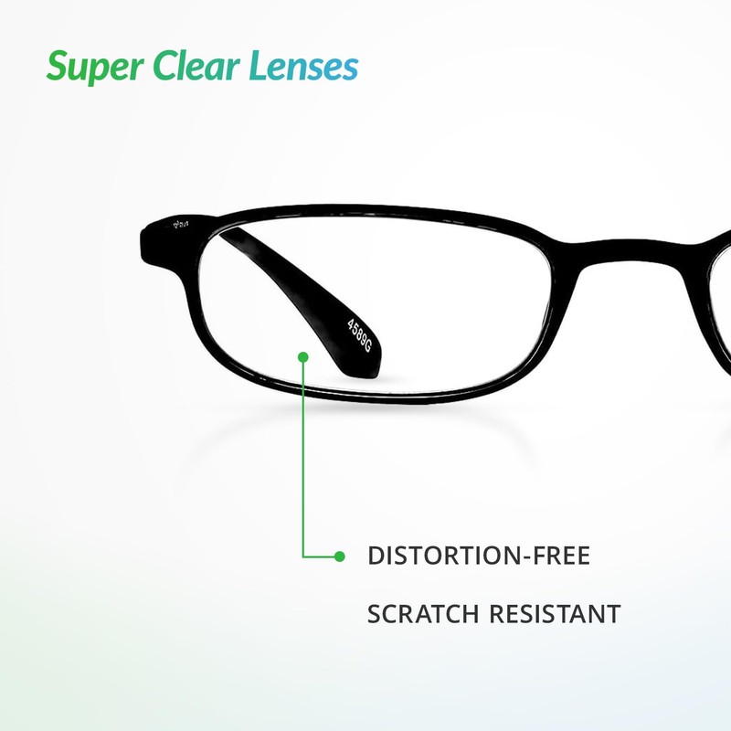 SAV Flex 2 E5020 Slim Oval Super Flexible Reading Glasses